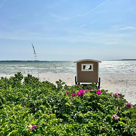 Tatil Evi Lille Hus - Familienfreundliches Strandhaus Mit Ofen *