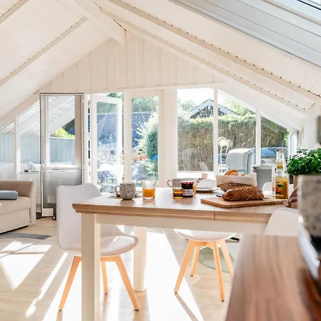 Lille Hus - Familienfreundliches Strandhaus Mit Ofen Tatil Evi