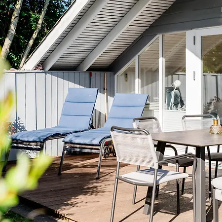 Tatil Evi Lille Hus - Familienfreundliches Strandhaus Mit Ofen